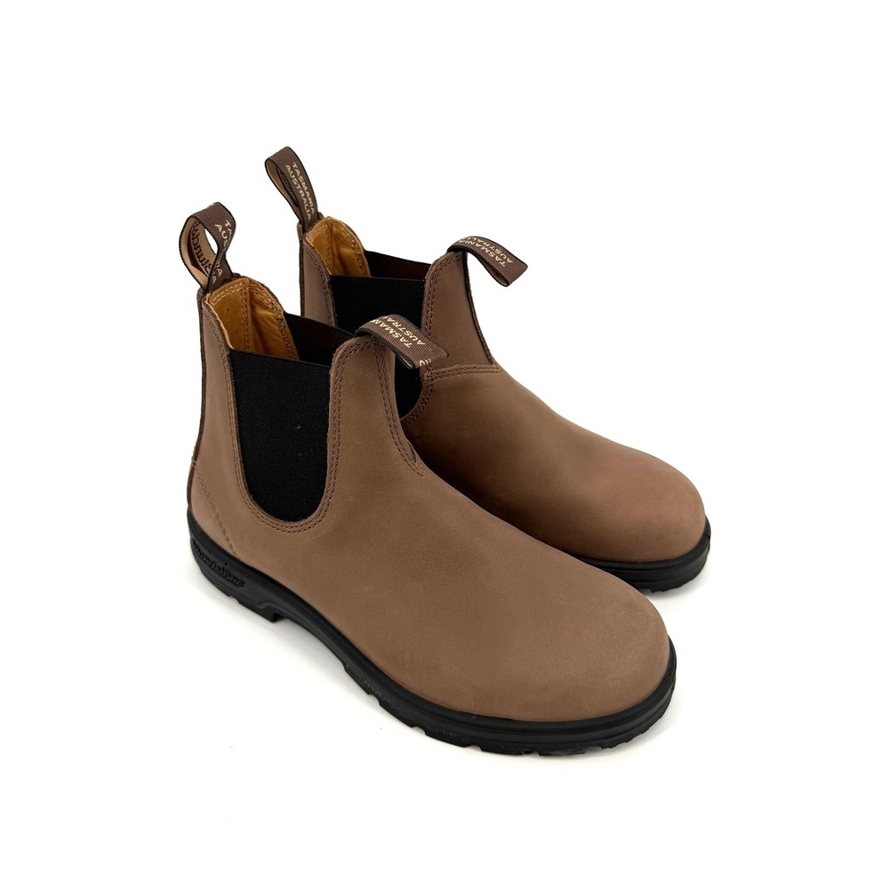 Blundstone Light Brown Leather Chelsea Boots Men 7 Women 9
